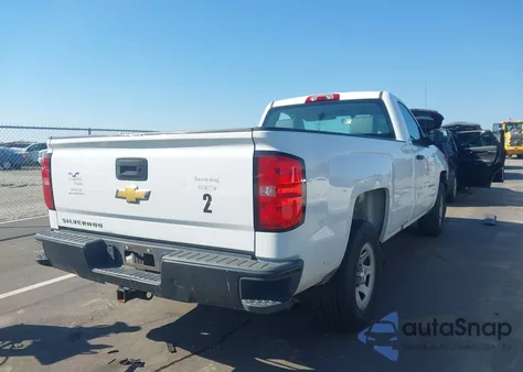 2017 Chevrolet Silverado 1500 Wt z USA, uszkodzony, nr VIN 1GCNCNEH4HZ388348